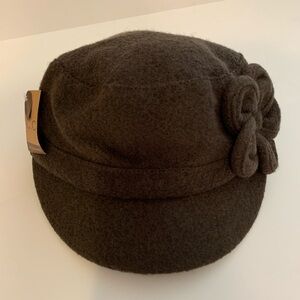 C.C. Exclusives  Adjustable Hat w/ Flower Detail